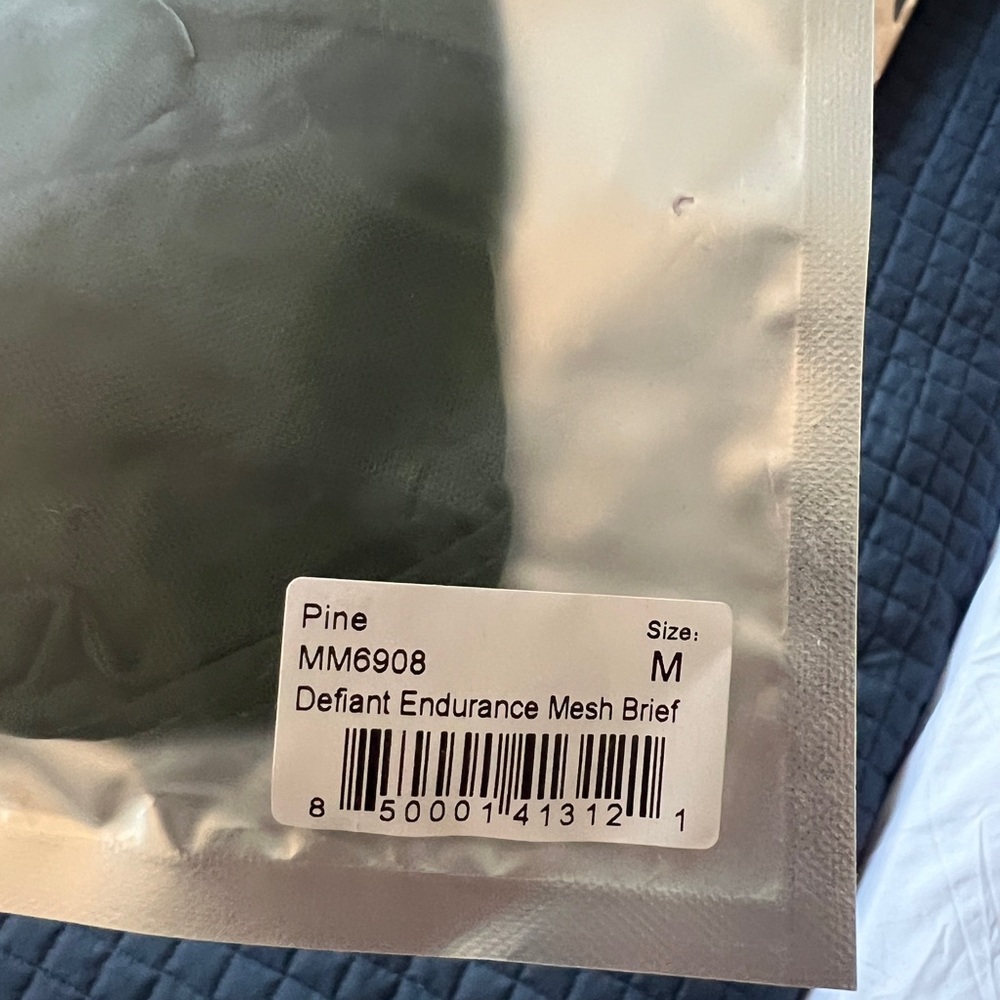 NEW! Todd Sanfield Defiant Green Medium Mesh Briefs - Picture 5 of 7